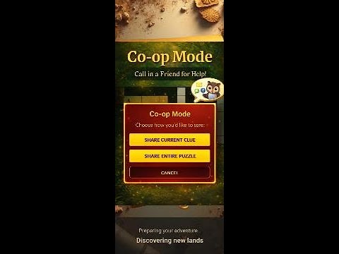 CrossQuest: Co-op Crossword