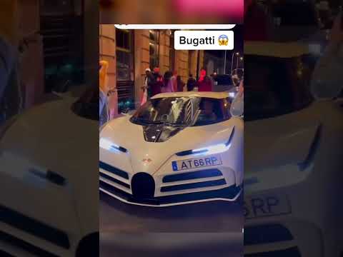 Cristiano Ronaldo and his Bugatti 🤯 (via @Alber Muncha) #shorts