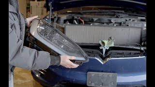 Tesla Model X DIY Headlight Replacement - Step-by-Step