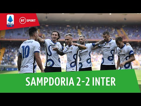 Sampdoria vs Inter (2-2) | Federico Dimarco scores the perfect free-kick! | Serie A Highlights