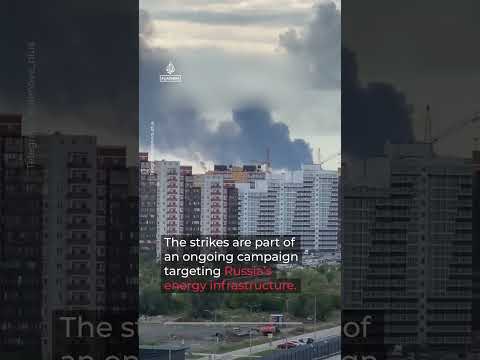 Ukrainian drones hit Russian fuel tankers