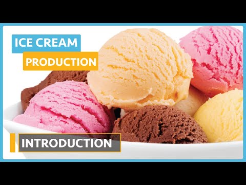 Ice Cream Production Lesson 1 Introduction Ice Cream