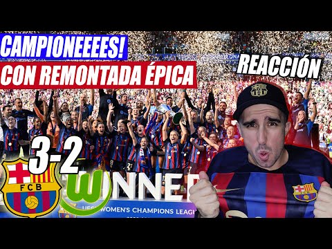 CAMPIONEEES! | FC BARCELONA 3-2 WOLFSBURGO | REMONTADA ÉPICA para GANAR LA SEGUNDA CHAMPIONS LEAGUE!