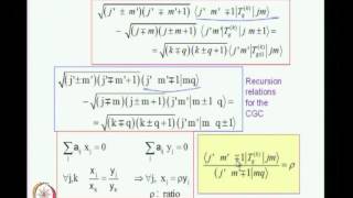 Mod-01 Lec-13 Angular Momentum in Quantum Mechanics Wigner-Eckart Theorem - 2