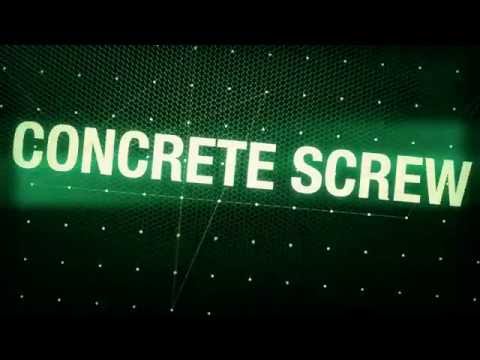 ESSVE How to use a concrete screw