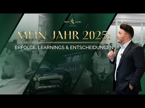 Mein Jahr 2025: Erfolge, Learnings & Entscheidungen