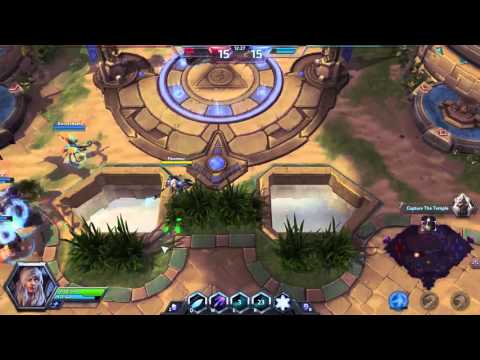 Jaina win on Sky temple, Ranked gamplay, build cold snap