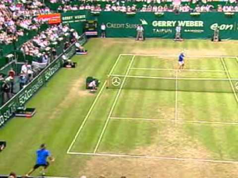 Roger Federer VS Richard Gasquet -- Halle 2006 Highlights