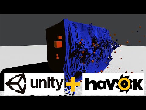 Unity Havok Physics - Cube Shooter Test