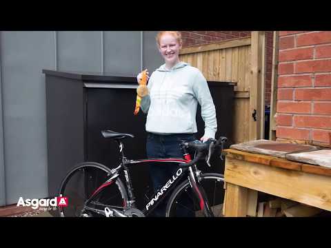 Sophie Thornhill MBE, Paralympic Champion, 13x World & 4x Commonwealth Champion | Annexe High Security Bike Storage