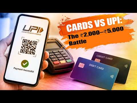 Cards vs UPI: The ₹2,000–₹5,000 Battle