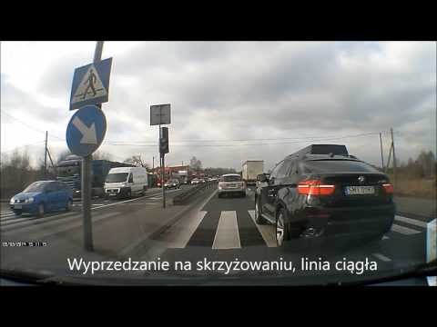 Skrzyżowanie Siedlec Duży (śląskie) 2014.03.05 BMW X6 SMI 01M3