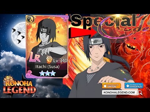 Konoha Legend - Ninja AFK mobile - New Game Update! Special Gift Code 🎁 LR Itachi (Susa) Android/iOS