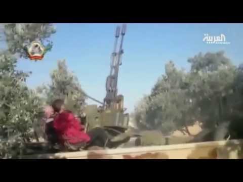 تقرير تلفزيوني عن معركة قادمون و ضرب الرتل على طريق أثريا