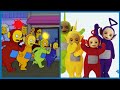 Los TELETUBIES Referencia LOS SIMPSONS