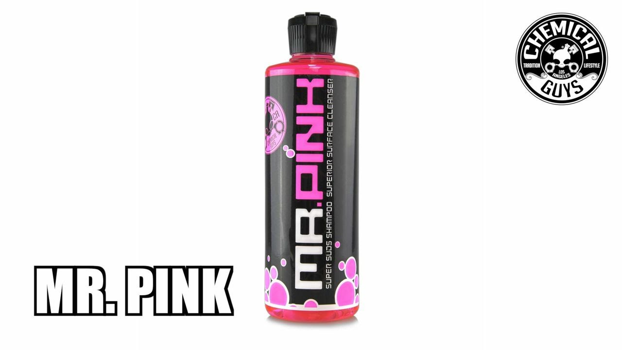 Chemical Guys Shampooing pour voiture M. Pink 473 ml