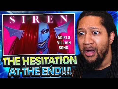 Lydia the Bard -  Siren (ARIELS VILLAIN SONG) | Reaction!