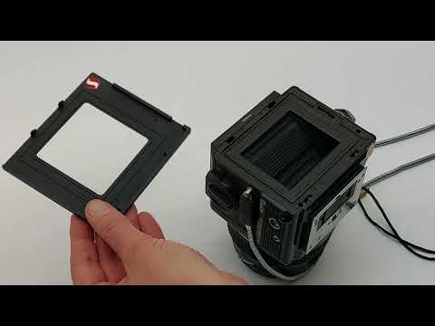 BRONICA ETR 4.5X6 DIGITAL ADAPTER - Instructions