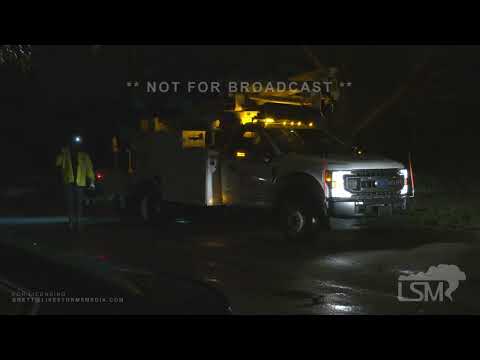 02-03-2022 Lexington, KY Ice Storm Transformer Explosion Caught On Camera