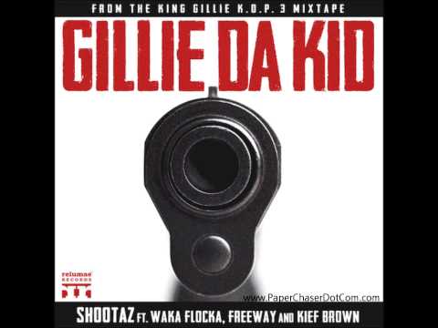 Gillie Da Kid Ft. Freeway, Waka Flocka & Kief Brown - Shootaz (2014 New CDQ Dirty)