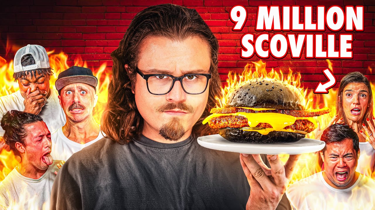 I Made The Spiciest Burger Ever