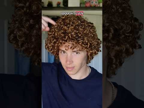 Forcing curly hair @basedbodyworks