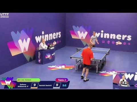 Winners League  29.03.21 Zaitsev Aleksandr P - Batiuk Dmitrii 11:30