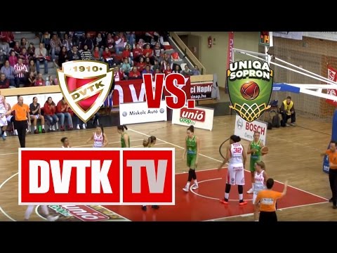 Női kosárlabda NB I. A-csoport 13. forduló. Aluinvent DVTK  - Uniqa Sopron