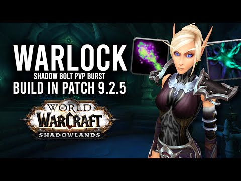 New Affliction Warlock Shadow Bolt PvP Burst Build With Potential In 9.2.5! - WoW: Shadowlands 9.2.5