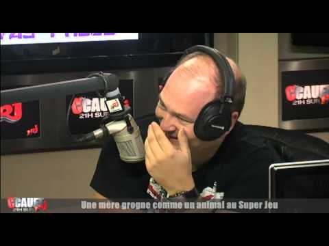 Un mère grogne comme un animal au Super Jeu - C'Cauet sur NRJ