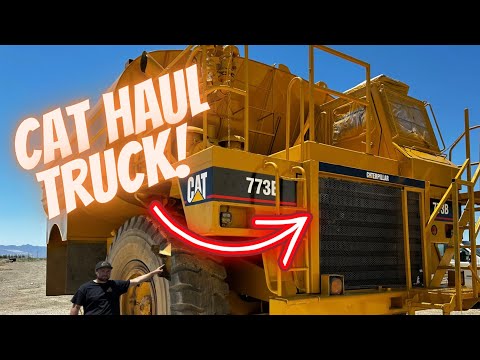 I bought a CATERPILLAR 773B! HUGE!!