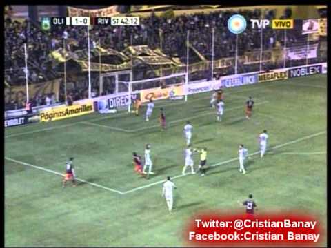 Olimpo 1 River 1 ( Olimpo de Primera)  Torneo Primera Division 2015 Los goles