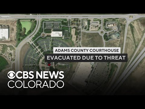 Adams County Courthouse evacuated due to threats