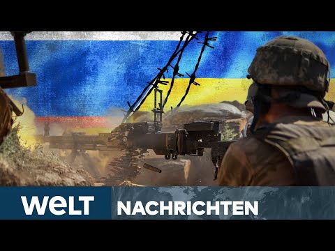 KAMPF UM UKRAINE: Russen bauen Cherson zur Festung aus - Staudamm wohl vermint | WELT Nachtstream