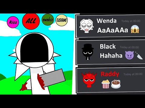 SPRUNKI Reacts to Sprunki Kick the Buddy, But Wenda? This Crazy Mod Has a Serious Problem O_O