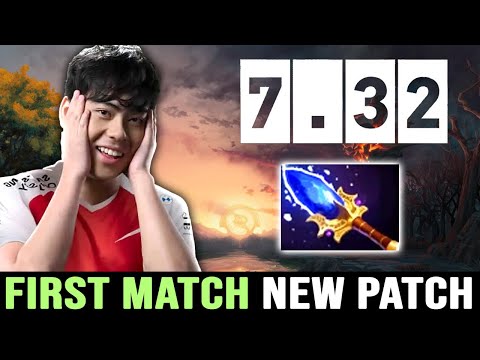 Ana FIRST TIME trying NEW 7.32 Patch