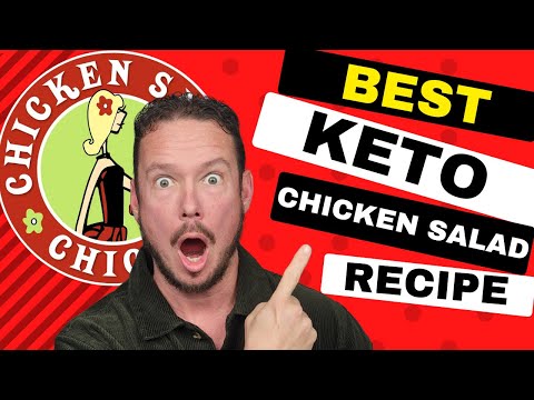 The BEST Keto Chicken Salad! EASY Canned Chicken Keto Recipe