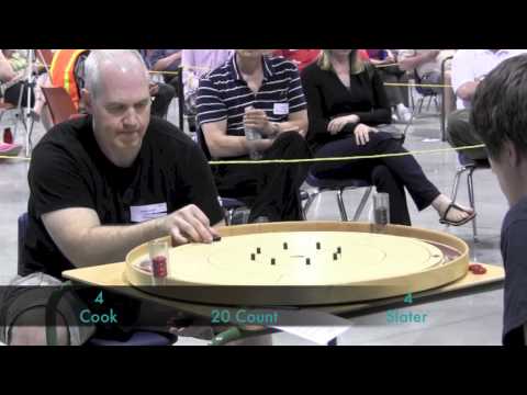 2014 World Crokinole Final - Cook v Slater 1/3