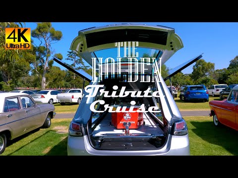 [4K] Virtual Walking Tour - Holden Tribute cars on display | Rymill Park, South Australia