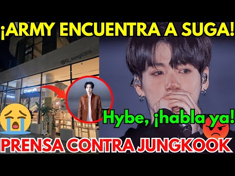 URGENT🔴 ARMY FINDS SUGA!💜 AND INTERNATIONAL PRESS ATTACKS JUNGKOOK WITH LIES😱