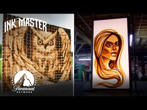 Craziest Flash Challenges on Ink Master 😲 Part 2