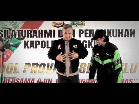 Kapolda Bengkulu Dinobatkan sebagai Bapak Ojol Provinsi 