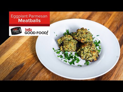 Eggplant Parmesan Meatballs