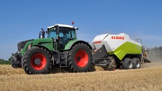 preview picture of video 'Loonbedrijf Neyt - Fendt 936 vario & Claas Quadrant 3400RC'