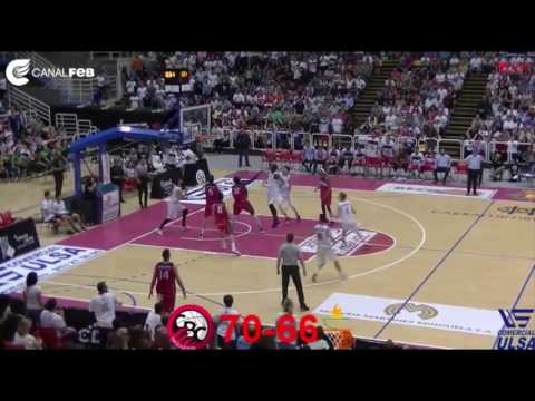 La explosión del Pisuerga tras conseguir el CBC Valladolid el ascenso a LEB ORO