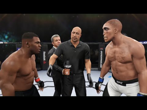 Mike Tyson vs. Ghastly Zombie - EA Sports UFC 2 - Crazy UFC 👊🤪