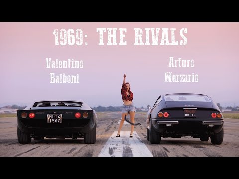 Thumbnail for The Rivals - Lamborghini Miura 'Millechiodi' vs Ferrari 'Daytona' by Lamborghini, Ferrari, Car