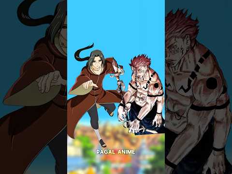 Who is stronger 🤫🥶| Itachi Vs Sukuna #naruto #itachi #anime #jujutsukaisen #gojo  #sukuna #shorts