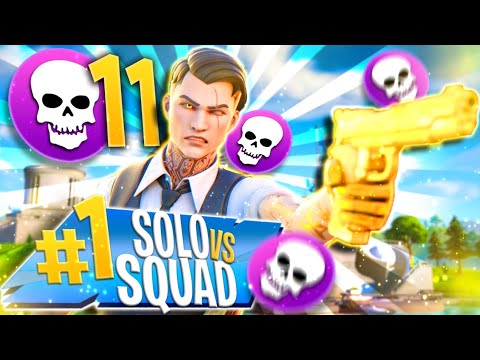 HO VINTO LA MIA PRIMA SOLO VS SQUAD SU FORTNITE !!