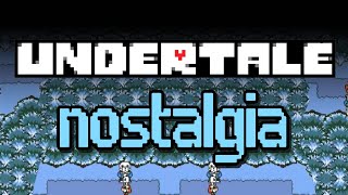 Snowy - Undertale Nostalgia Synth Visualizer 👧💀